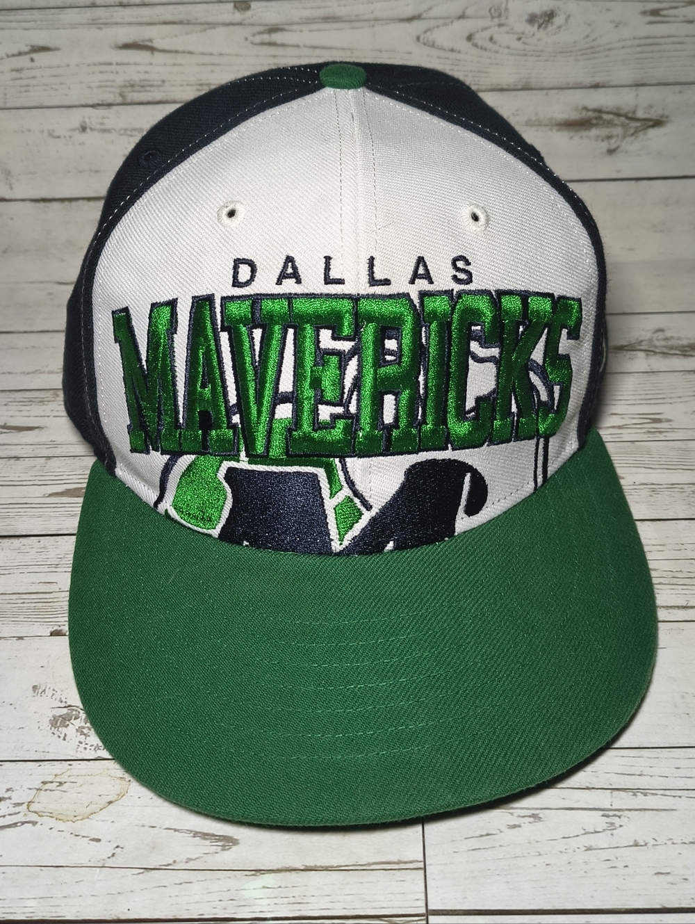 '47 Brand Dallas Mavericks Hardwood Classics Snapback NBA Throwback Green‎ Navy
